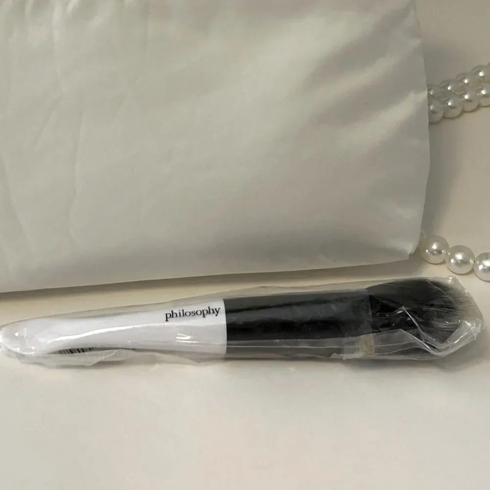 Philosophy white satin